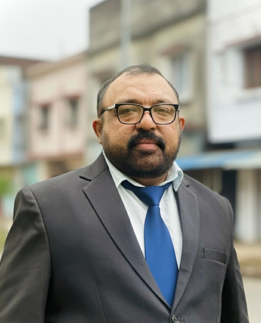 Portrait of Dr. Jinu Mathew Vaidyan, President Elect